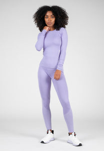 Selah Seamless Long Sleeve - Lilac| Gorilla Wear