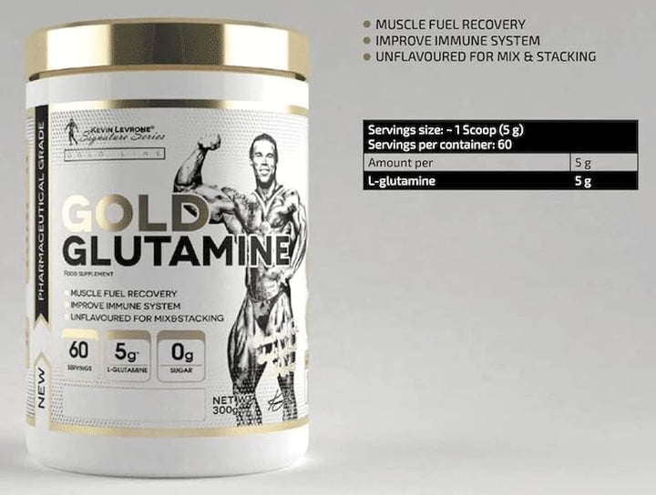 GOLD GLUTAMINE| BY KEVIN LEVRONE