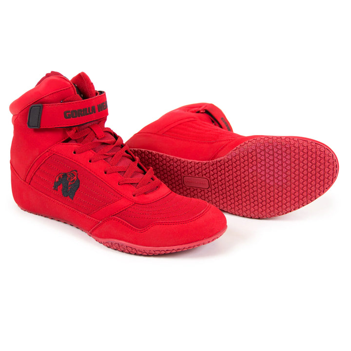 Gorilla Wear High Tops Red| Gorilla Wear