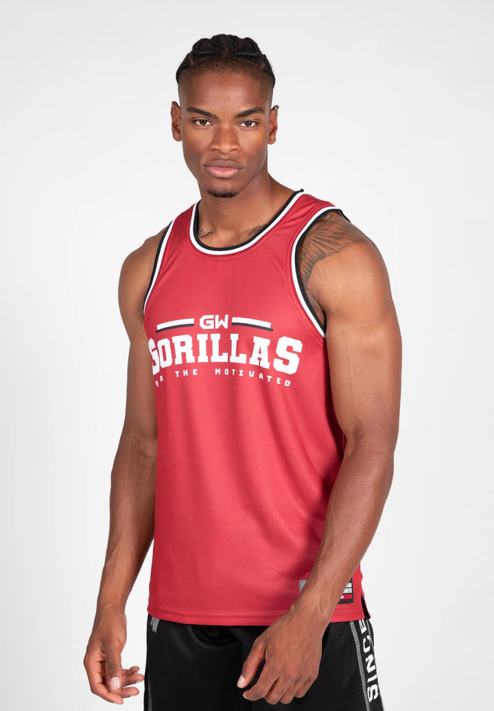 Keene Reversible Tank Top - Red