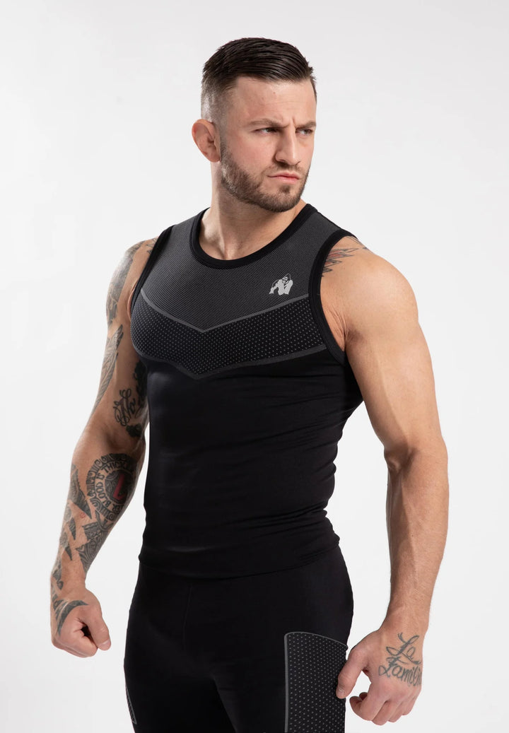 Norton Seamless Tank Top - Black