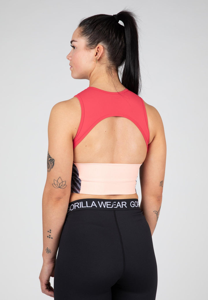 Zion Crop Top - Red| Gorilla Wear