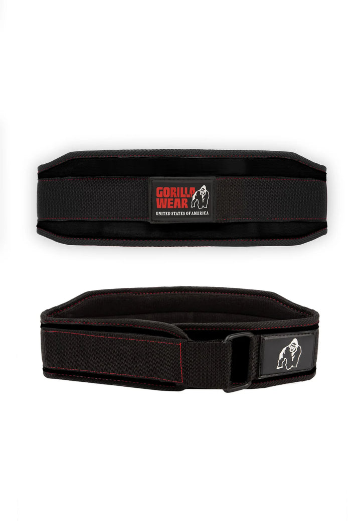 Gorilla Wear 4 Inch Women's Lifting Belt - Black