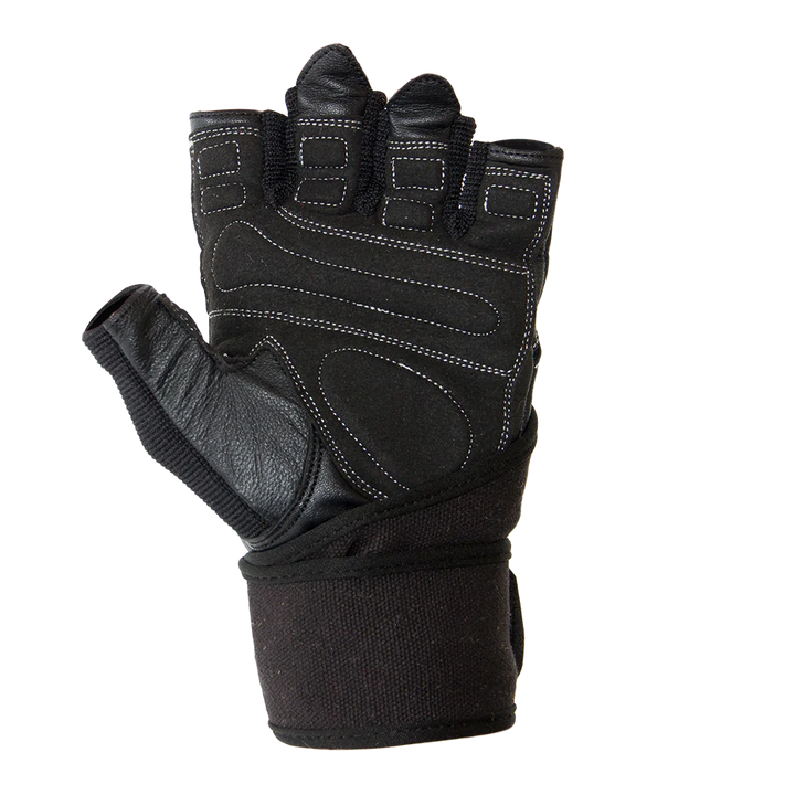 Dallas Wrist Wrap Gloves - Black