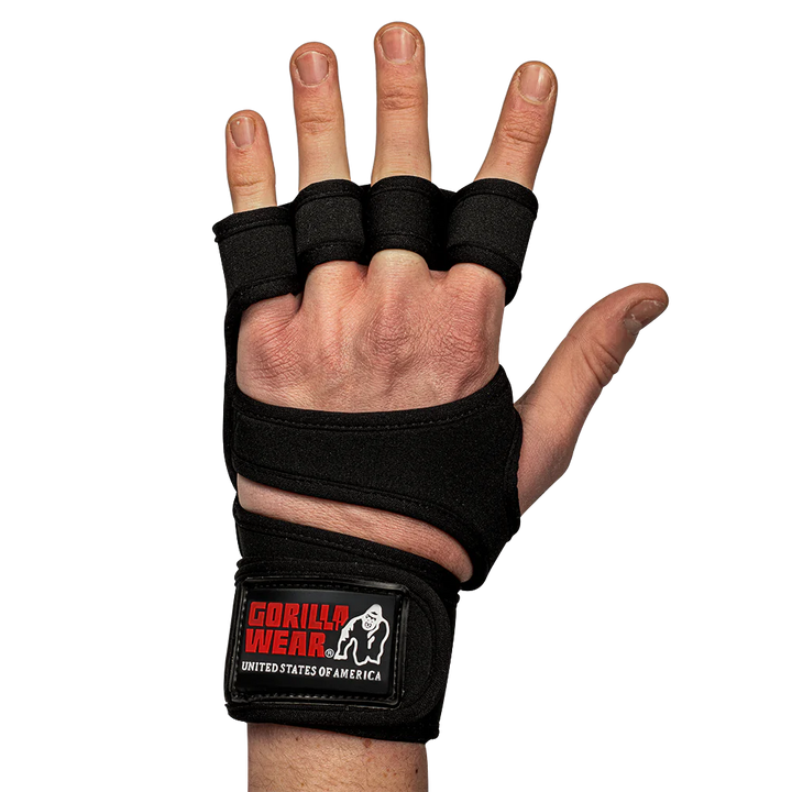 Yuma Weight Lifting Workout Gloves - Black