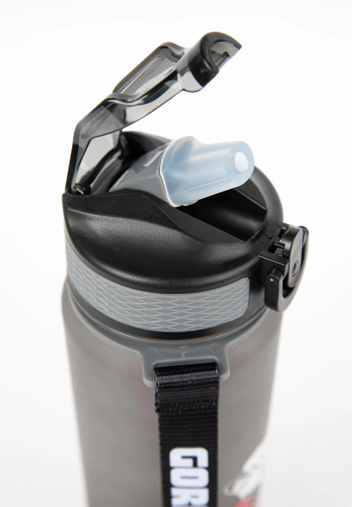 Gradient Water Bottle 1000ML - Black/Gray