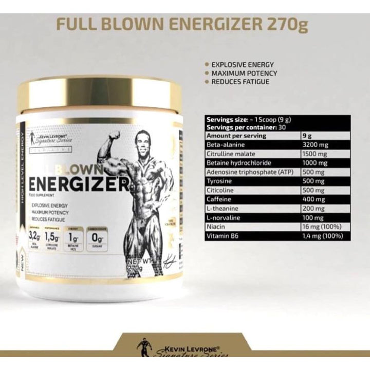 FULL BLOWN ENERGIZER| BY KEVIN LEVRONE