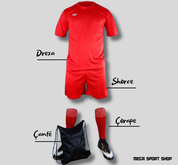 Set Futbolli -  Fanell|Shortse| Çorape| Çantë