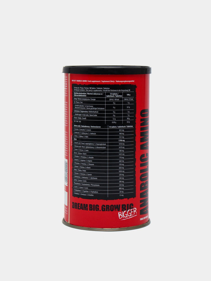 BAD ASS ANABOLIC AMINO 350 TAB | BY BAD ASS NUTRITION