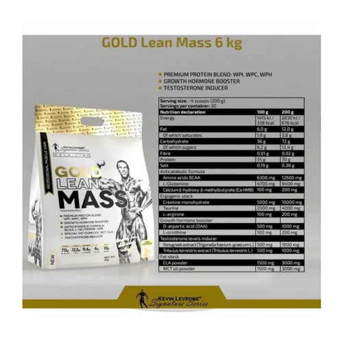 GOLD LEAN MASS| BY KEVIN LEVRONE