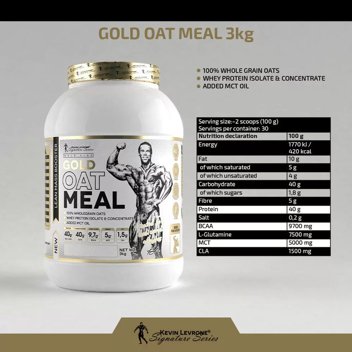 GOLD OAT MEAL| BY KEVIN LEVRONE