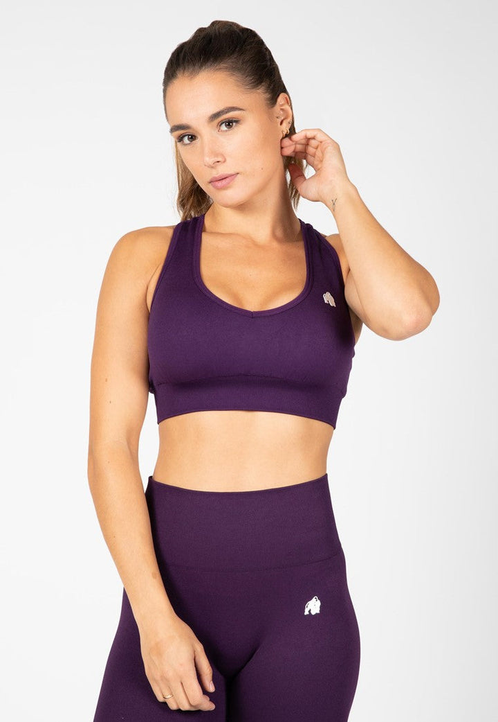 Neiro Seamless Bra - Purple