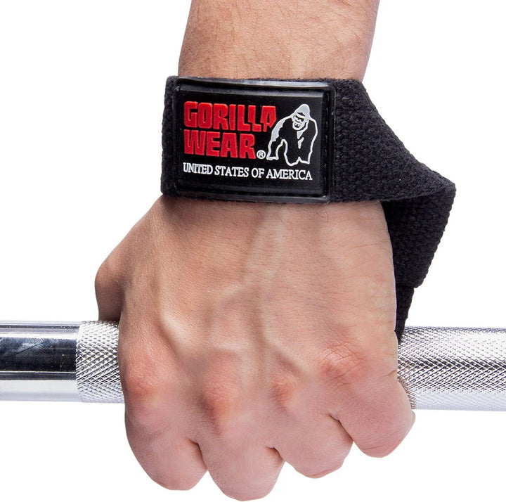 Non-Padded Lifting Straps - Black